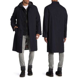 Burberry Longline Button Front Coat Car Overcoat